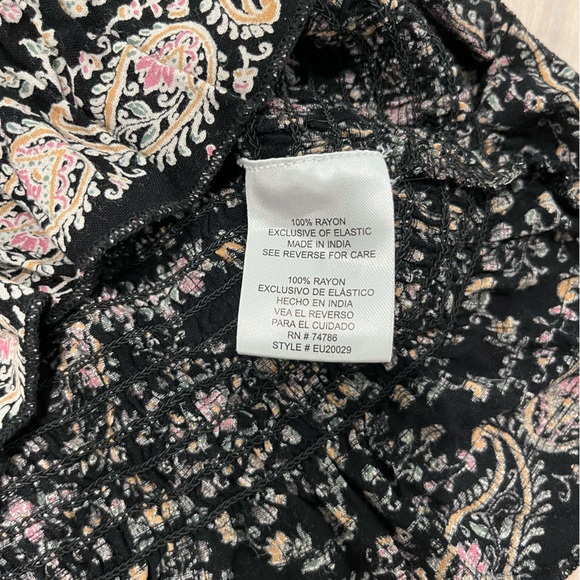 PATRONS OF PEACE Smocked Womens Cami - Picture 9 of 13